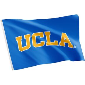Desert Cactus UCLA UCLA Flag - 3 x 5 Feet Bruins Banner, Indoor/Outdoor Durable Fabric, 100% Polyester Design (Style 2)
