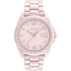 Coach Greyson Women's Watch | Water Resistant | Quartz Movement | Elevating Elegance for Every Occasion(Model 14503925)