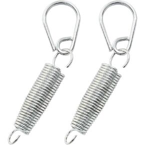 Hitefu 2 Pcs Bass Drum Pedal Spring, Galvanized Metal Bass Drum Pedal Spring, Standard Replacement for Percussion Instrument