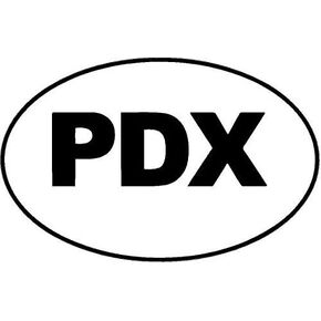 Portland (PDX) Oregon Sticker/Decal