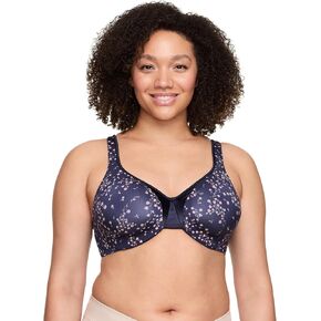 Warner's Women's Signature Cushioned Support and Comfort Underwire Unlined Full-Coverage Bra 35002a