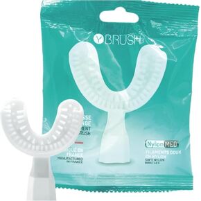 Y-Brush - Replacement Toothbrush - Y-Shaped Brush - Flexible - Renewable Every 4 Months - Adult