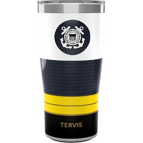 Tervis Coast Guard USCG Logo Tumbler ، 20 أوقية ، الفولاذ المقاوم للصدأ