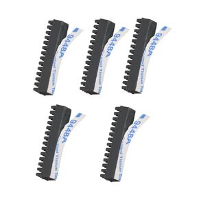 JUUPINE 5PCS Nozzle Silicone Brush Replacement Kit for Bambu Lab A1 Mini 3D Printer,Hotbed Mounted Silicone Wiper Cleaning Tool, Not Compatible with A1