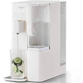 TOKIT Reverse Osmosis Water Filter Countertop, T1 SE Water Filter System with RO Filtration, NSF/ANSI 58, 3:1 Pure to Drain, Dual 1.4L Pure Water Pitchers for Home, No Installation