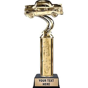 Crown Awards 57' Chevy Car Trophies, Gold Stars 57' Chevy Car Trophy with Custom Engraving Prime