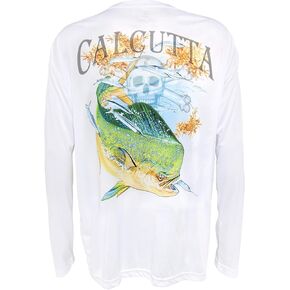 Calcutta Men’s Performance Fishing Shirt – Long Sleeve Outdoor Apparel