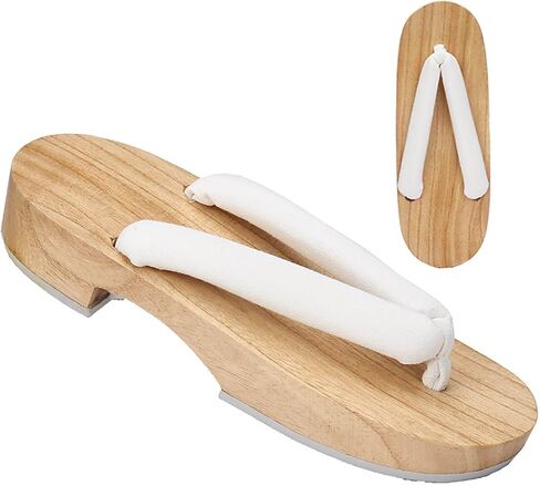 Meaniny Wooden Clogs Women's Kamado Kochou Cosplay Shoes Geta Slippers Japanese in Kuwait