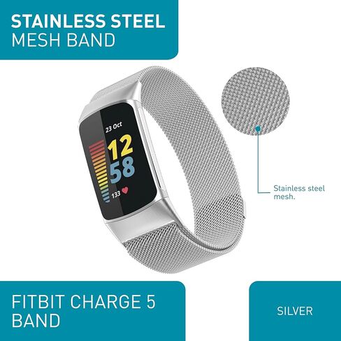 WITHit Designer Band Compatible with Fitbit Charge 5 & Charge 6 in Saudi Arabia