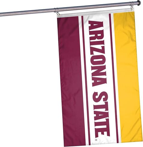 FOCO NCAA Arizona State Sun Devils Unisex Double Sided 3' x 5' Team Logo Horizontal Flag, Horizontal 3' x 5', One Size in Kuwait