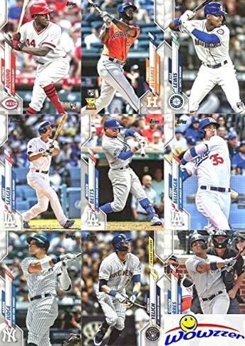 2020 Topps Baseball Factory Set Retail Version in Saudi Arabia