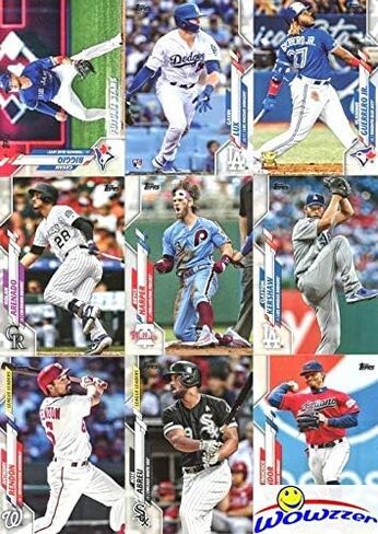 2020 Topps Baseball Factory Set Retail Version in Saudi Arabia