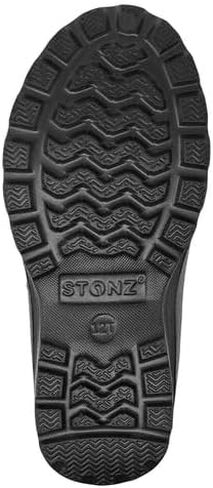 حذاء الثلج Stonz Trek للأطفال، مقاوم للماء ودافئ جدًا ويتميز بنعل قابض مصنوع للتضاريس الزلقة، وفتحة واسعة لسهولة الارتداء وتصميم خفيف الوزن لا يهزم (قصة ضيقة). in Kuwait
