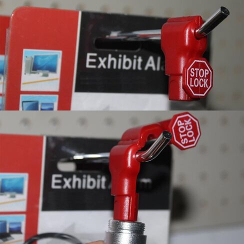 BETERTEK PEG HOOK LOCKS 200 PACK REATHER SETIODE PEG HOOK DISLAY SLATWALL و PEGBOARD HOOK LOCK in Kuwait
