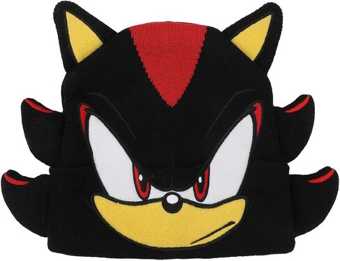 BioWorld Sonic the Hedgehog 3D Shadow Black Cuff Beanie in Kuwait