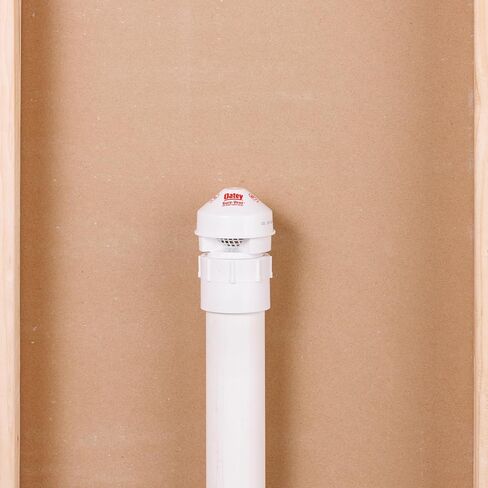 Oatey 39228 1.5 "6 DFU Sure-Vent AAV مع محول PVC ، 1.5 بوصة ، أبيض in Kuwait