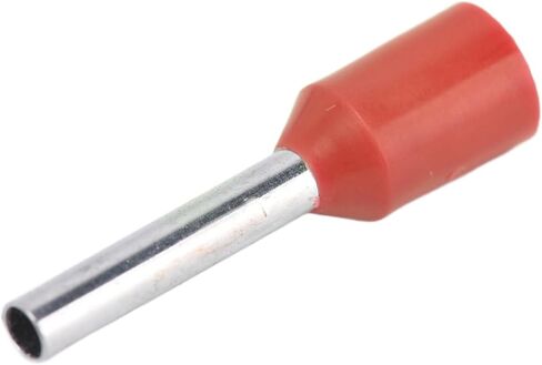 1000pcs طابق معزول فيرول المعزول 16AWG طرفية طرفية محطات تجعيد الدبوس الكهربائي الموصل 16AWG موصلات نهاية الحبل المعزول (E1512) in Saudi Arabia