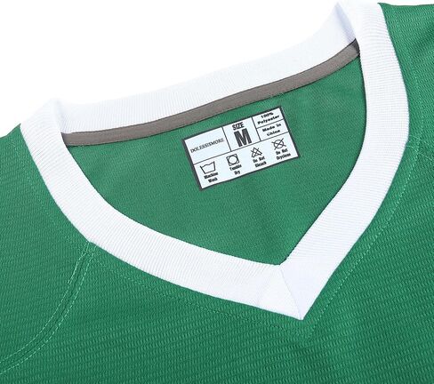 Plain Men's Football Jerseys for Unisex V-Neck Fitness T-Shirts Workout Outfits Casual Party Tops in Saudi Arabia