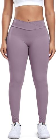 Women Butt Lifting Workout Cargo Leggings Scrunch Booty Tummy Control Yoga Pants with Flap Pockets in Saudi Arabia