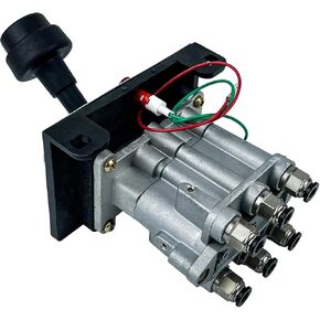 Air Shift Control Valves with PTO Switch Brighter Light Push to Connect Fittings Dump Truck Valve Tipper Hydraulic System Fit for Apsco AV-295 329358X 328388-79X K90 Series