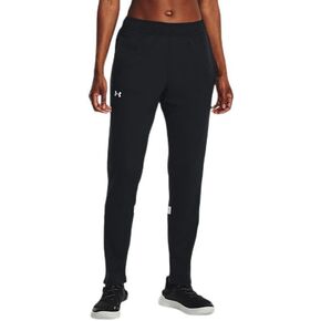 Under Armour Team Knit Womens Warm Up Pants M Black-White