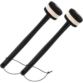 Abaodam 2PCS Drum Mallet Drum Stick Bass Drum Mallet Drum Stick Bass Percussion Sticks Instrument Band Accessory Part for Drums Snare Drums