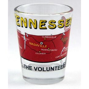 Tennessee The Volunteer State All-American Collection Shot Glass
