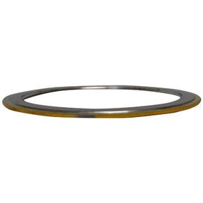 Sterling Seal 90005304GR150X4CP Yellow Band with Gray Stripe 304SS/Graphite Spiral Wound Gasket, Thermal Cycling, 5" Pipe Size, 150# Class Flange, 304SS Windings (Pack of 4)