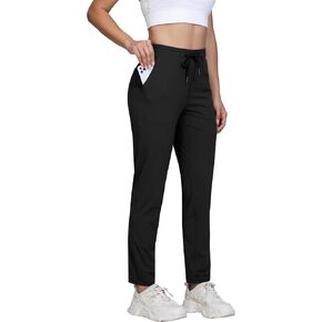 7/8 Dress Golf Pants Women Workout Athletic Sweatpants with Pockets Work Travel Lounge Casual Jogger Yoga Leggings