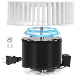 671RB 672RB 8814 Bathroom Exhaust Fan Motor with Blower Wheel,Replacement Motor Parts for Broan Nutone 750,751,752,N750,8663RP,672R-R01,672R-R02,8673RP,8673,8663RF,8832N,8664RP B Unit Ser Fan