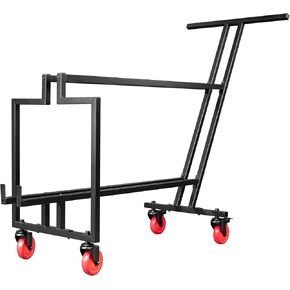 Gator Frameworks Sheet Music Stand Carrier Cart with Wheels; Fits up to (12) Stands (GFW-MUSSTD-CART12)