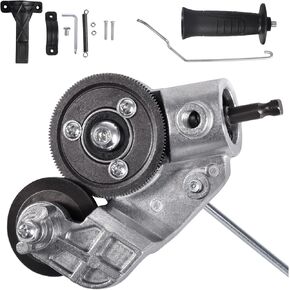Sheet Metal Shear - Efficient Drill Attachment for Cutting Flat Metal Sheets, High-Speed Metal Cutter for Iron, Copper, Aluminum, and Steel up to 20-30 GA, Compatible with Cordless Drills