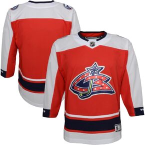 Columbus Blue Jackets Red Blank Youth 8-20 Special Edition Premier Team Jersey