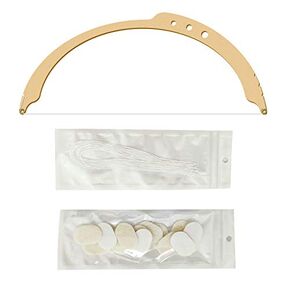 Eyebrow Mapper with Strings, String/symetric brow drawing marking ruler, Microblading Line Marker Ruler Eyebrow Tattoo Measuring Tool With 10pcs Thread Lines for Eyebrow Mapper (Golden)