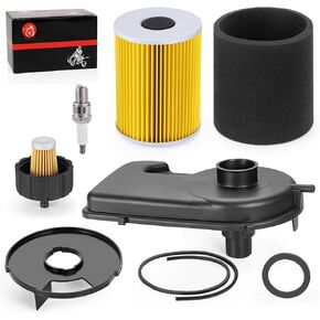 Air Filter + Cover Cap + Oil Filter w/Seal for Yamaha Golf Cart G2 G5 G8 G9 G11 1985-1995