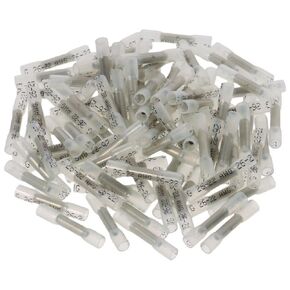 Feiying 100pcs موصلات سلك تقليص حرارة ، 26-24 AWG Marine Grade Crimp Crimp Monitor