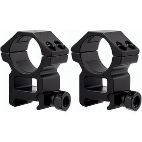 25.4mm 1" Optic Scope Rings Medium Profile Scope Mounts for for 11mm Dovetail Rails 2 Pieces