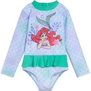 Disney UPF 50+ One Piece Bathing Suit Newborn to Little Kid Sizes (6-9 Months - 7-8)