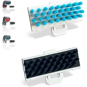 PX202BRN Tool Brush Replacement Parts Compatible With Shark StainStriker Portable Carpet PX201 PX202BRN PX203BRN CarpetXpert Upright EX201 R-EX200 R-EX201 EX150 EX151 Stain Striker Vacuum Brush,2 PCS