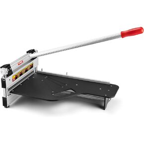 Goldblatt 13" Pro Laminate Floor Cutter, Rigid Core Vinyl Plank Cutter Flooring Tools - Cuts Multi-layer Flooring, Parquet, Engineered Hardwood, Cement Board Siding, VCT, LVT, SPC, PVC, LVP, WPC