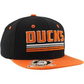 ZHATS Unisex Kid's NHL Officially Licensed Youth Adjustable Snapback Hat Flat Bill Z11 Pitch