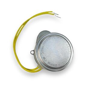 38600L 24V Synchron Damper Motor Replacement, for 2 Wire Spring Return Damper, 24 Volt 60Hz 4.8RPM 7W
