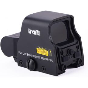 ETEE Optical Metal 553 Red and Green Holographic Red Dot Sight 20mm Track Mount