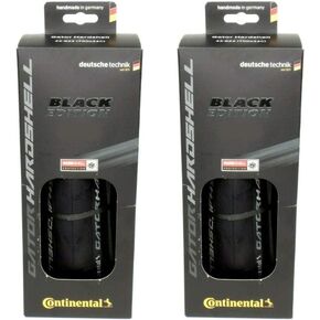 Continental Gatorskin Hardshell Black Edition Folding Tire Pair 700x28 in Saudi Arabia