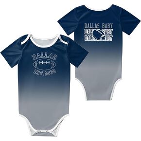 Little Fans-Football Baby Clothes,Classic Newborn Outfit,Baby Boy & Girl's Infant Clothes (6-24Month).