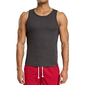 Men's Essential Slim Fit Ribbed Workout Tank Tops Sleeveless Gym Shirts