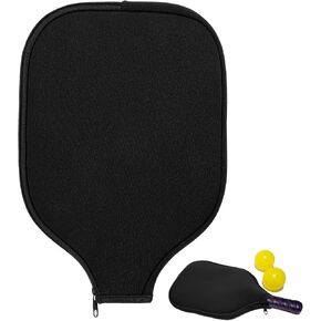 Pickleball Paddle Cover Universal, Neoprene Paddle Cover Paddle Sleeve with Zipper, Elongated Pickleball Covers Universal Pickleball Pad Sleeves for Standard USPA Pickleball Racquet in Saudi Arabia