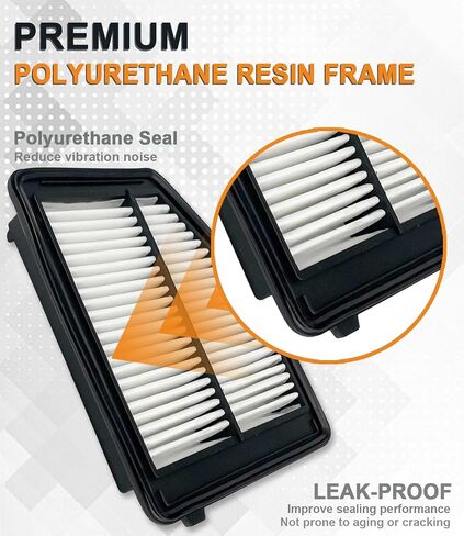 CA9997 Engine Air Filter, Replacement for Impreza 2008-2016 Legacy 2005-2019 Forester 2009-2018 Outback 2005-2019 Tribeca 2008-2014 WRX 2012-2021, Up to 12 Months/12,000 Miles Filter Protection in Kuwait