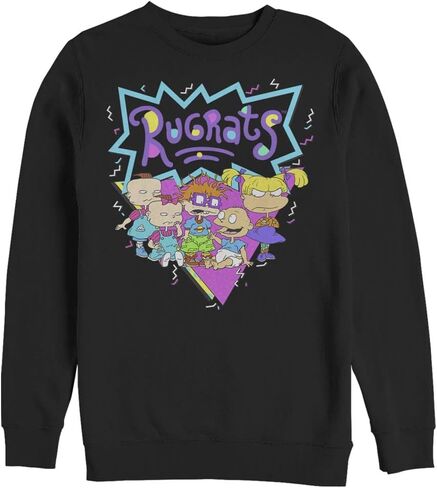 Nickelodeon Rugrats Rugratter Bright Mens Pullover Crew Fleece in Kuwait