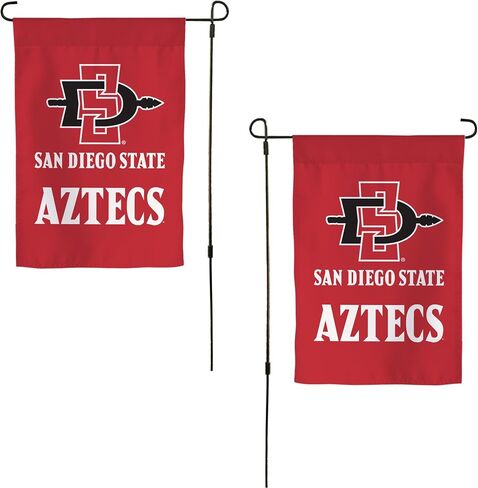 Desert Cactus San Diego State University SDSU Garden Flag - 19 × 12 بوصة San Diego State Aztecs ، للعرض في الهواء الطلق والأحداث (التصميم F) in Saudi Arabia